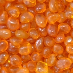 Tangerine Jelly Bean Glass for terrazzo
